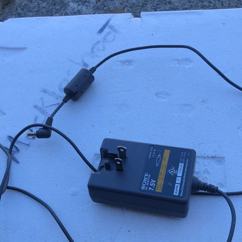 SONY SCPH-113 Genuine Power Supply P S one Playstation One 7.5V 2.0A